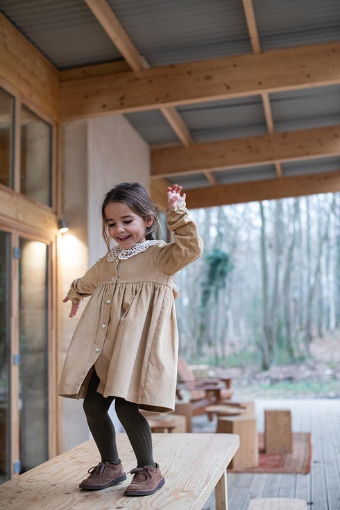 marsou /ROBE ANEMONE_BEIGE(2/3y,3/4y)